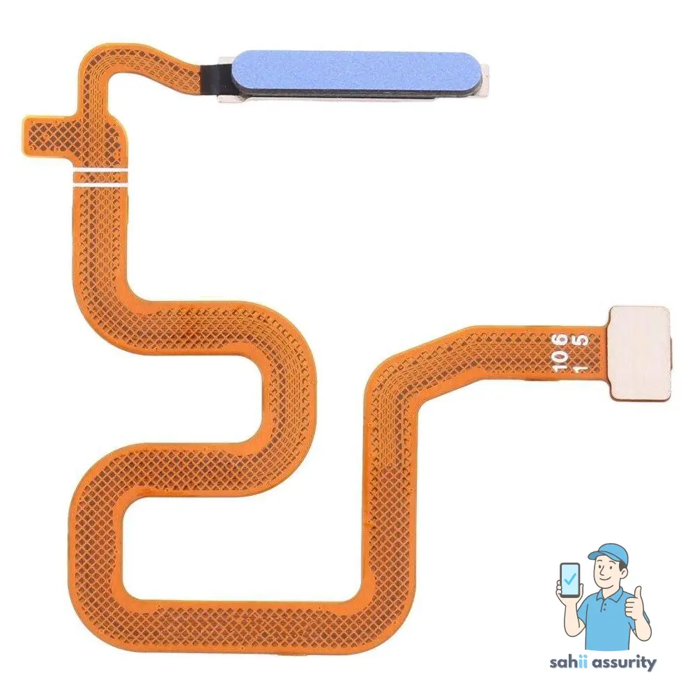 Fingerprint Sensor with Flex Cable for Realme 6 Pro White